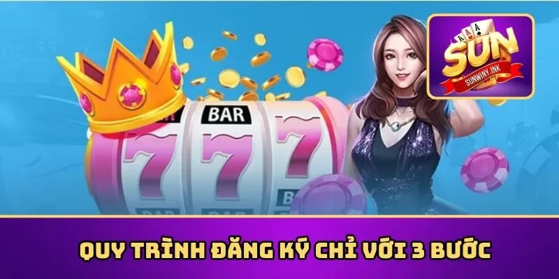 Quy trình đăng ký chỉ với 3 bước đơn giản