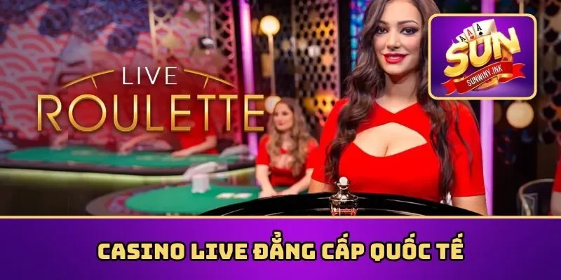 Casino trực tiếp với danh mục game đa dạng cùng dan dealer xinh đẹp